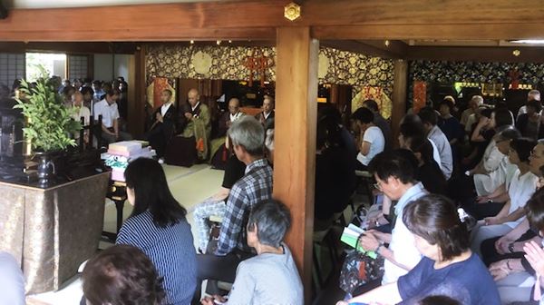 霊源院の施餓鬼会